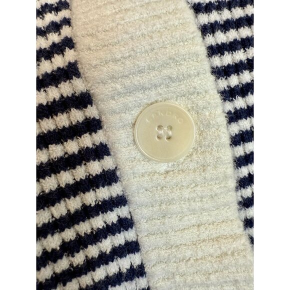 Sandro Blue White Peny Cardigan - Size XS/S - Picture 10 of 10